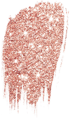 Rose Gold Glitter