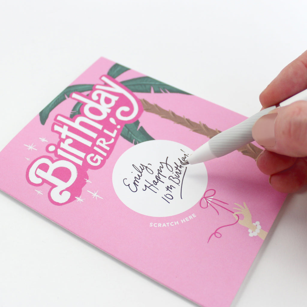Scratch-off Card - Birthday Girl