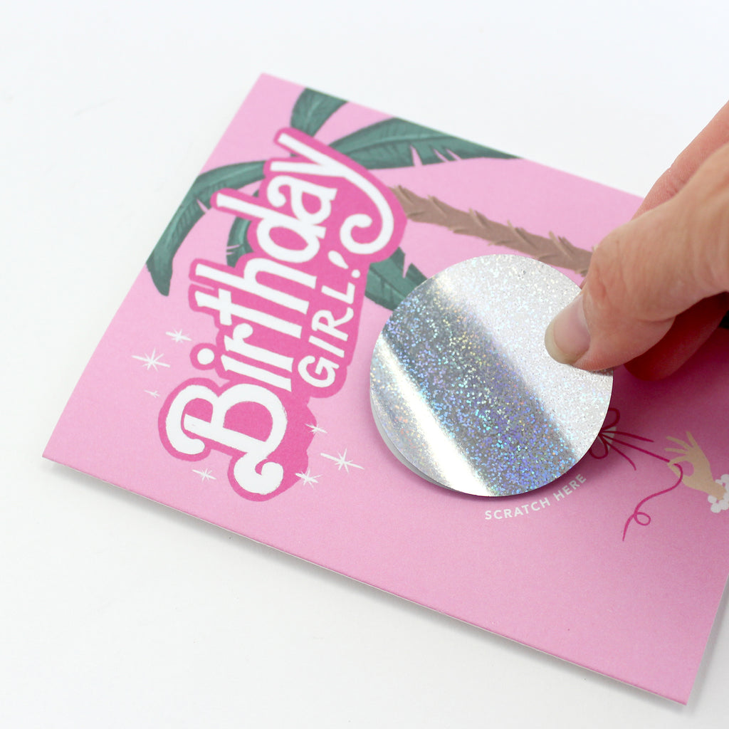 Scratch-off Card - Birthday Girl