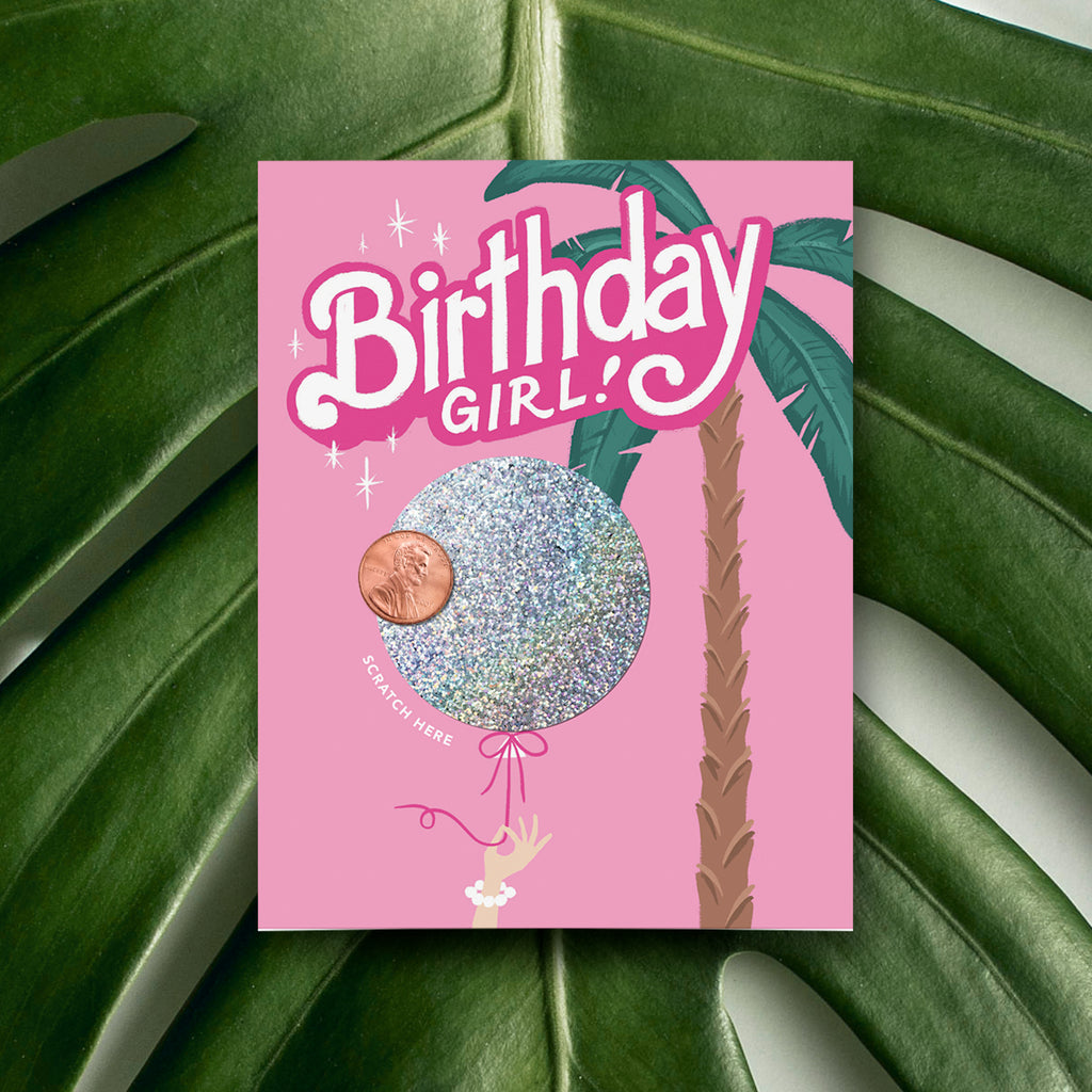 Scratch-off Card - Birthday Girl