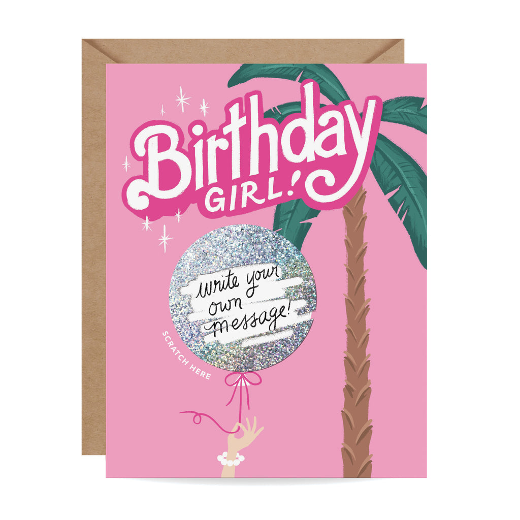 Scratch-off Card - Birthday Girl