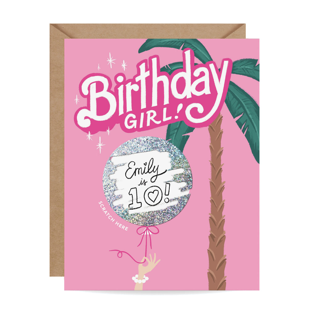 Scratch-off Card - Birthday Girl