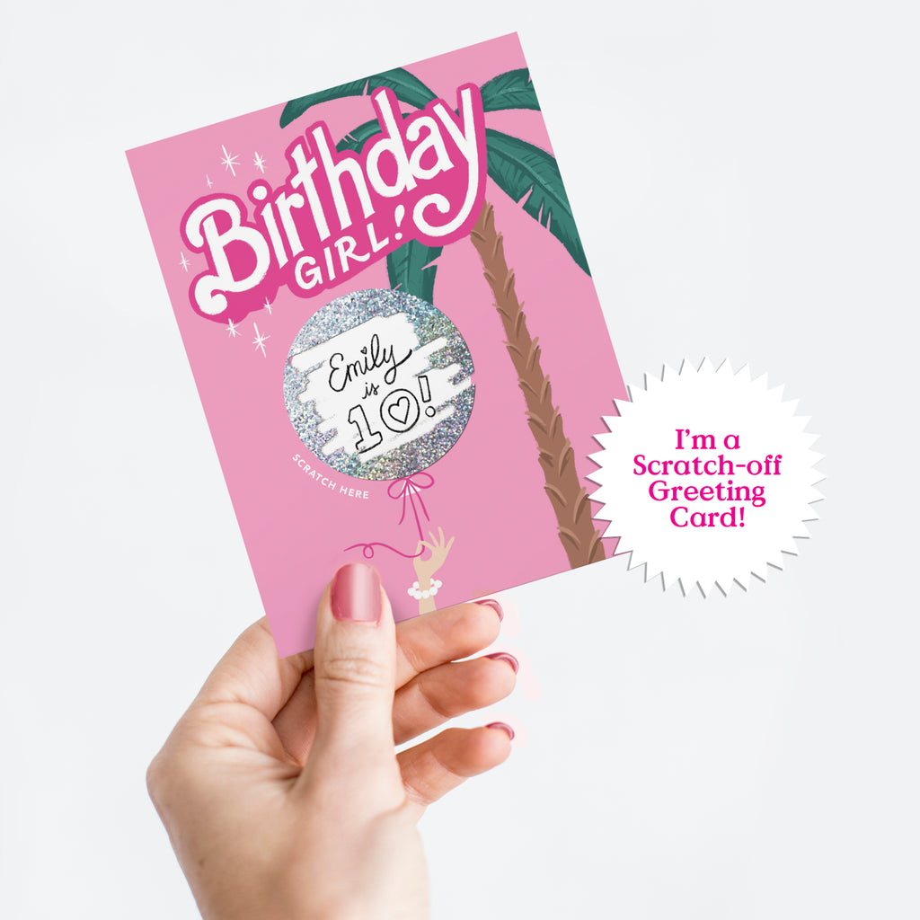 Scratch-off Card - Birthday Girl