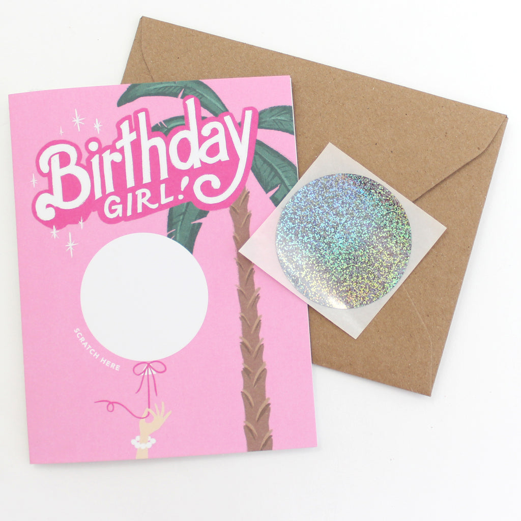 Scratch-off Card - Birthday Girl