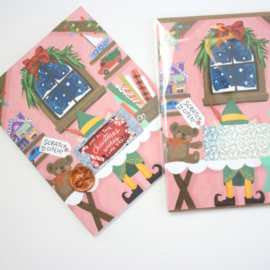 Scratch-off Card - Santa's Workshop