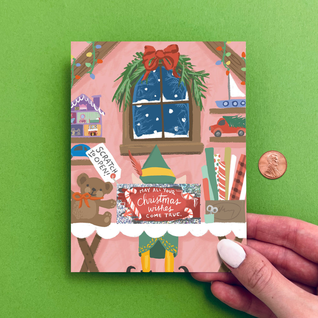 Scratch-off Card - Santa's Workshop