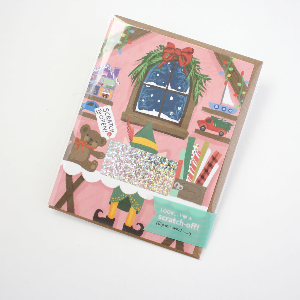 Scratch-off Card - Santa's Workshop