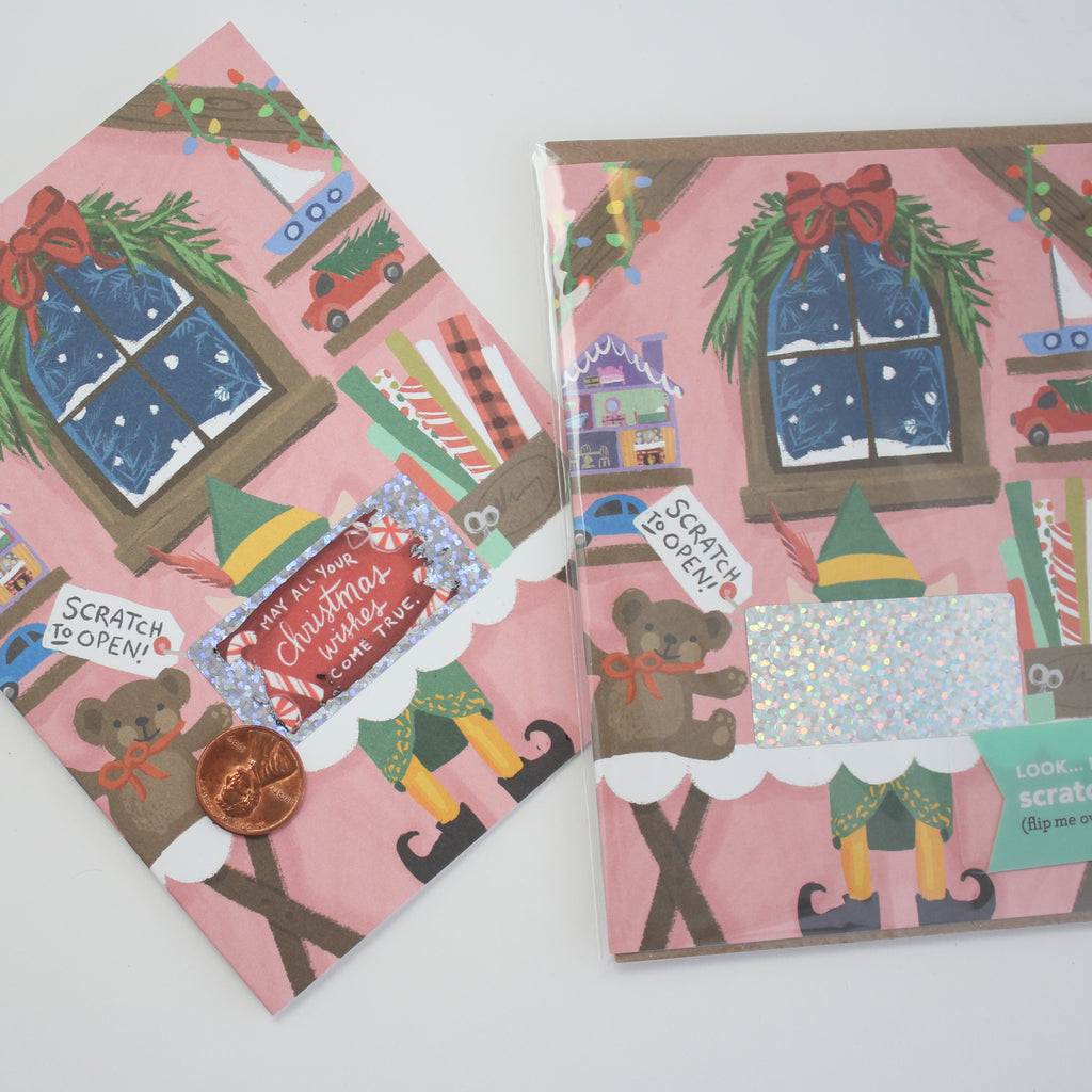 Scratch-off Card - Santa's Workshop