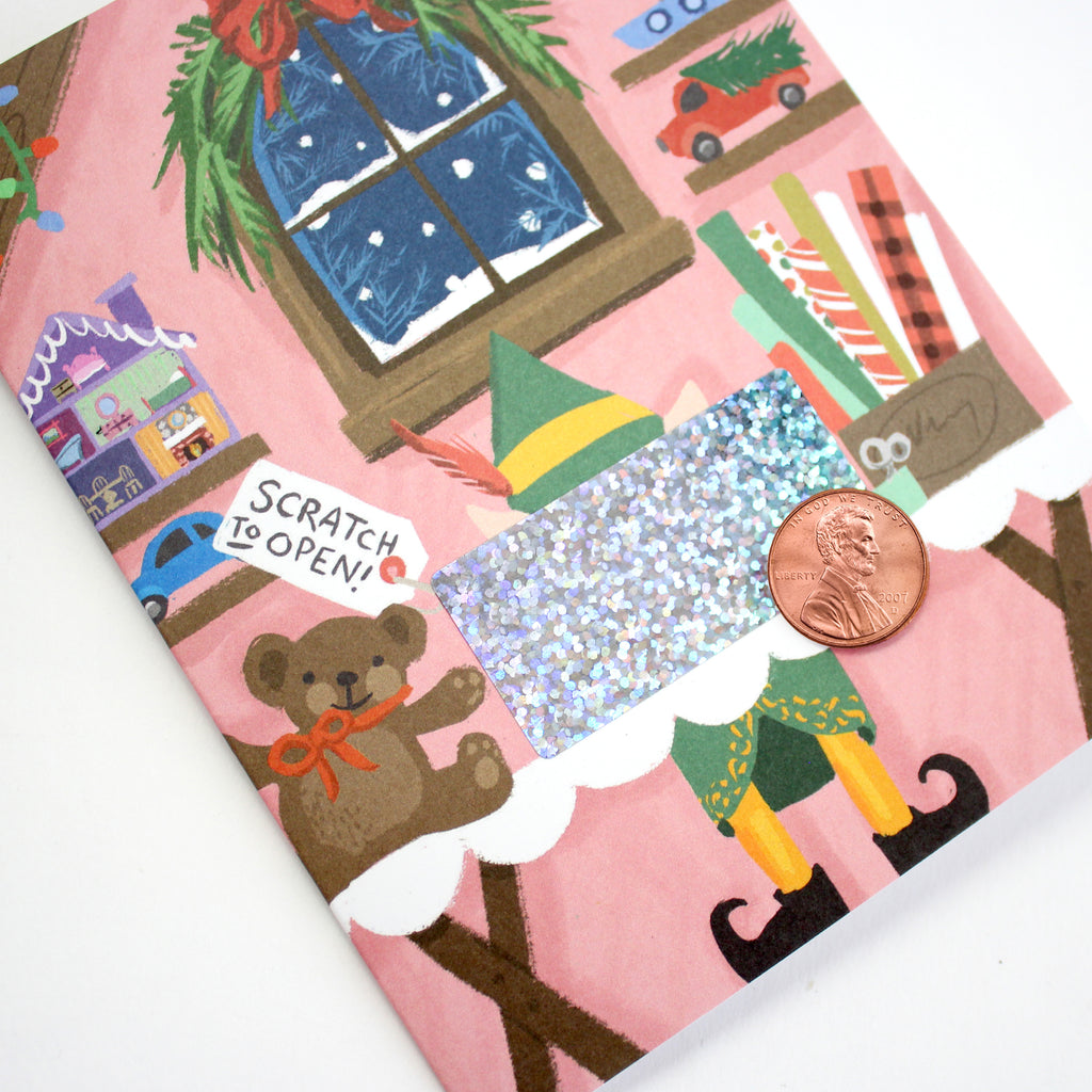 Scratch-off Card - Santa's Workshop