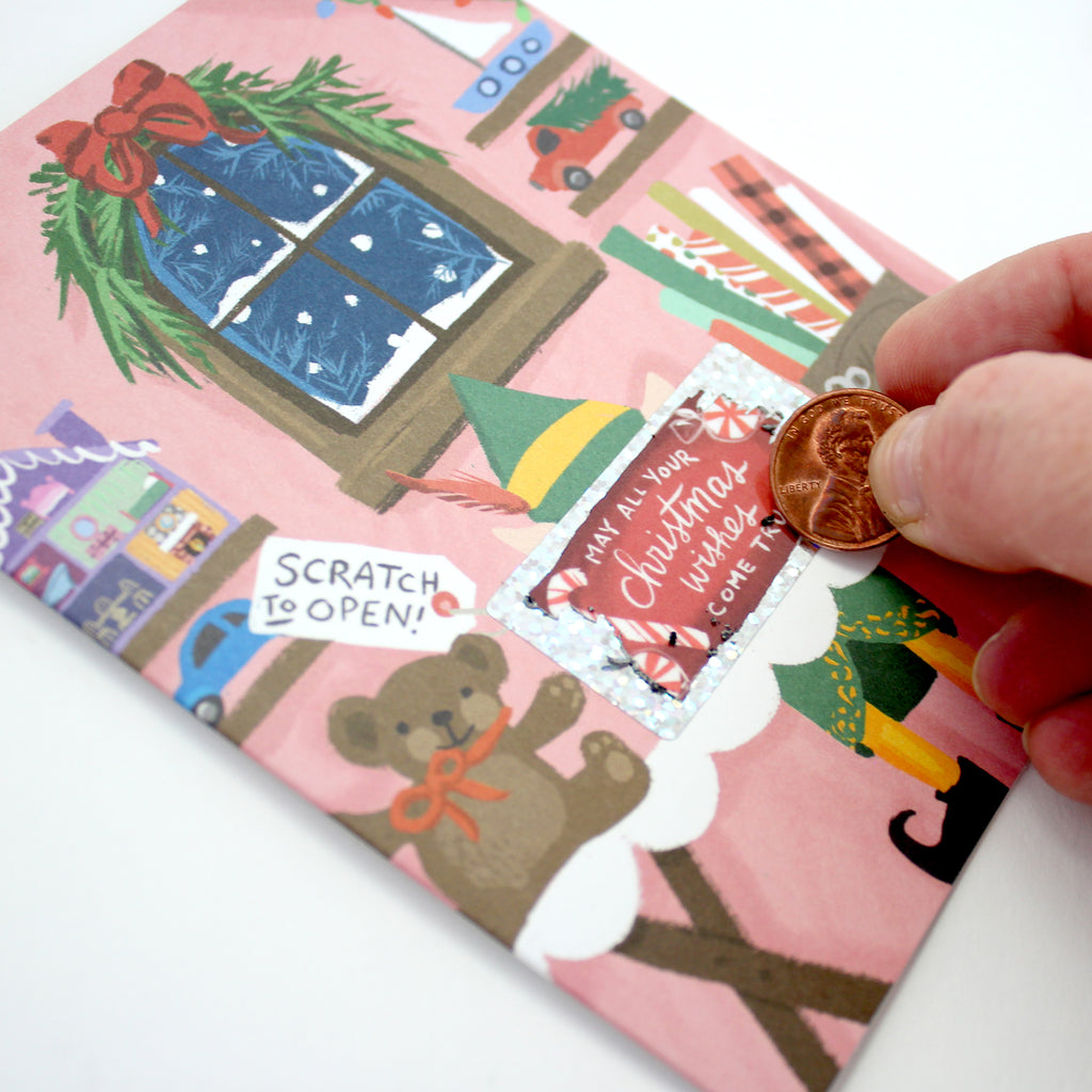 Scratch-off Card - Santa's Workshop