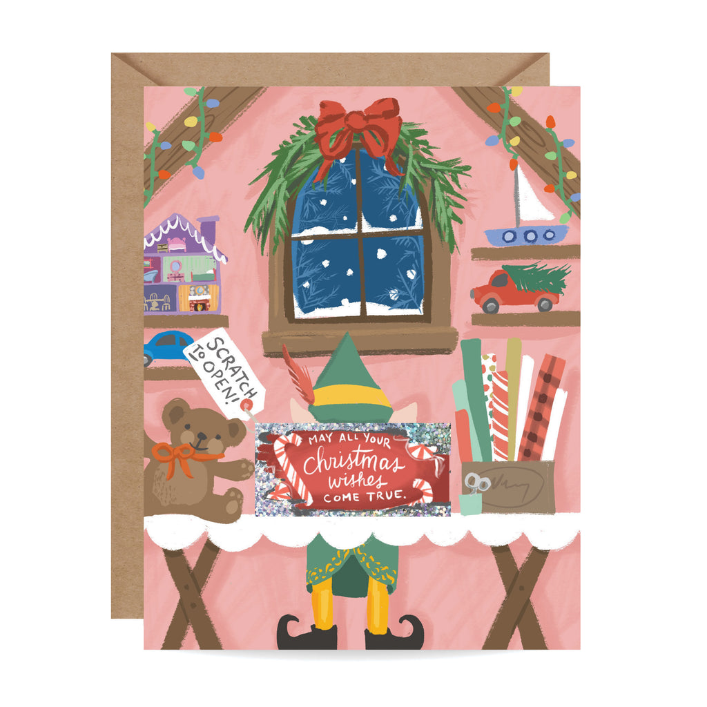 Scratch-off Card - Santa's Workshop