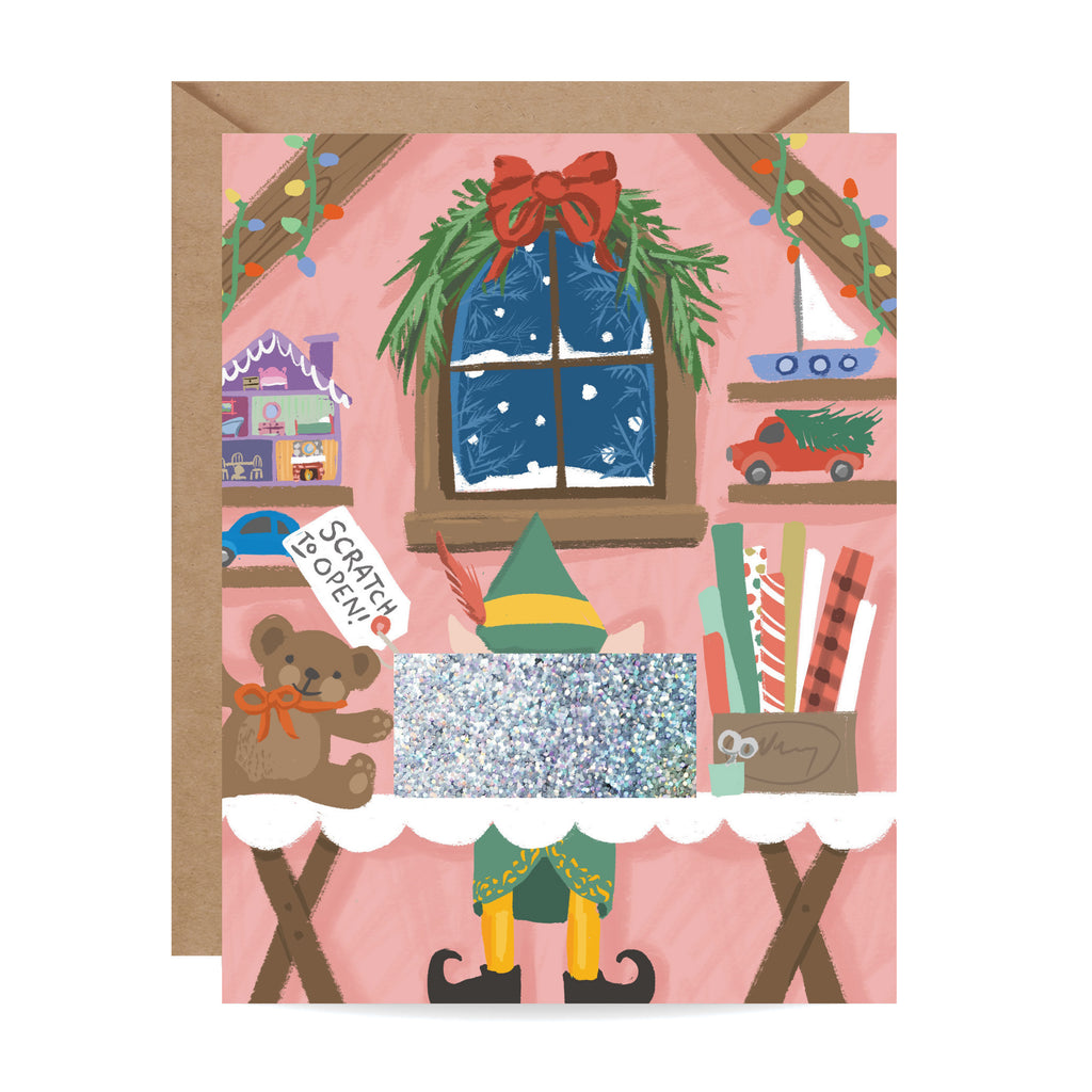 Scratch-off Card - Santa's Workshop