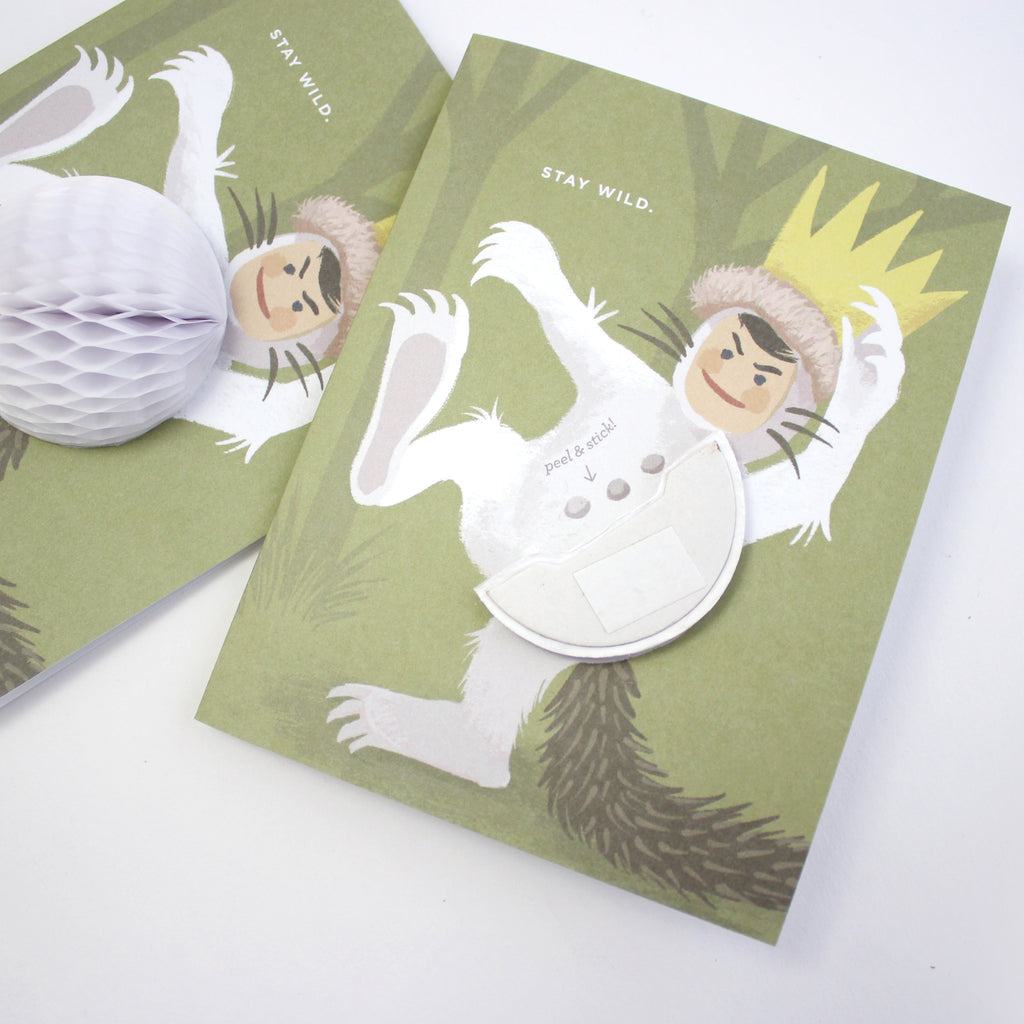 Pop-up Card - Stay Wild
