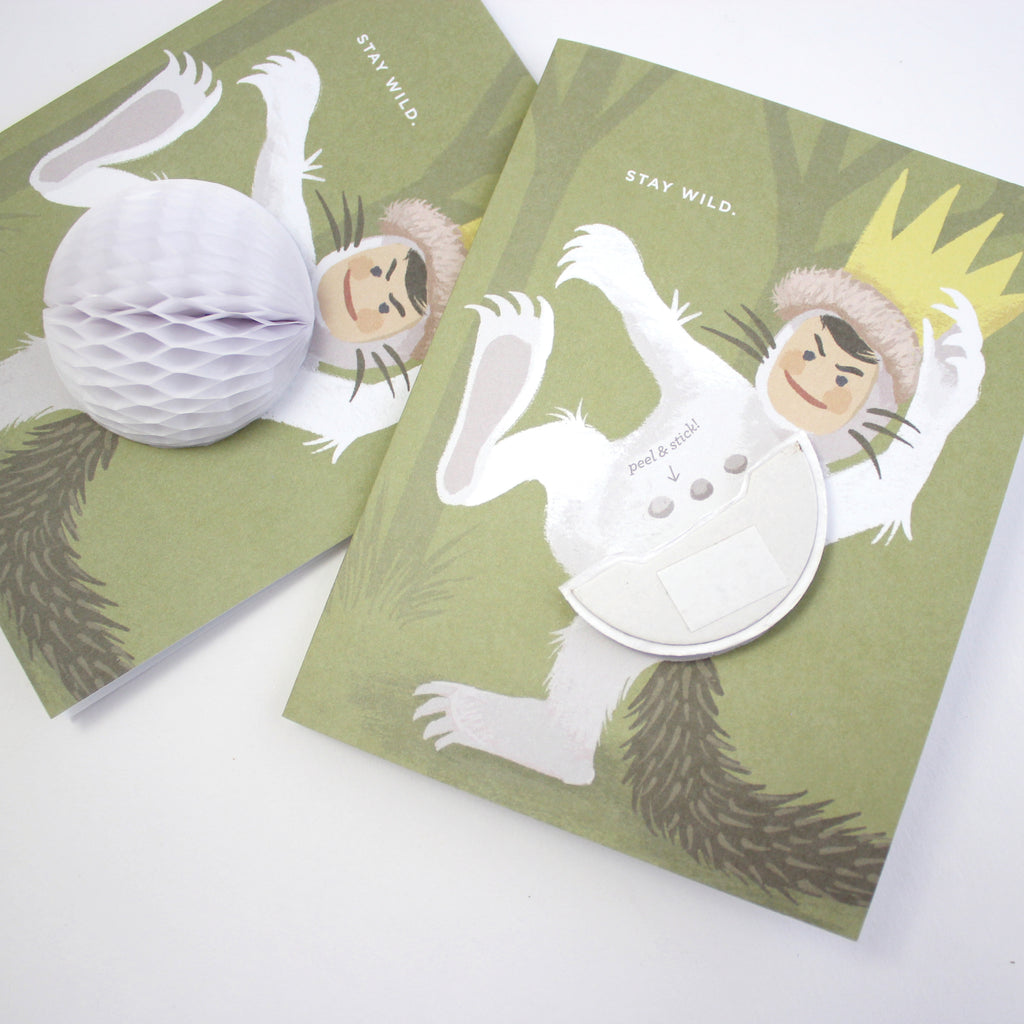 Pop-up Card - Stay Wild