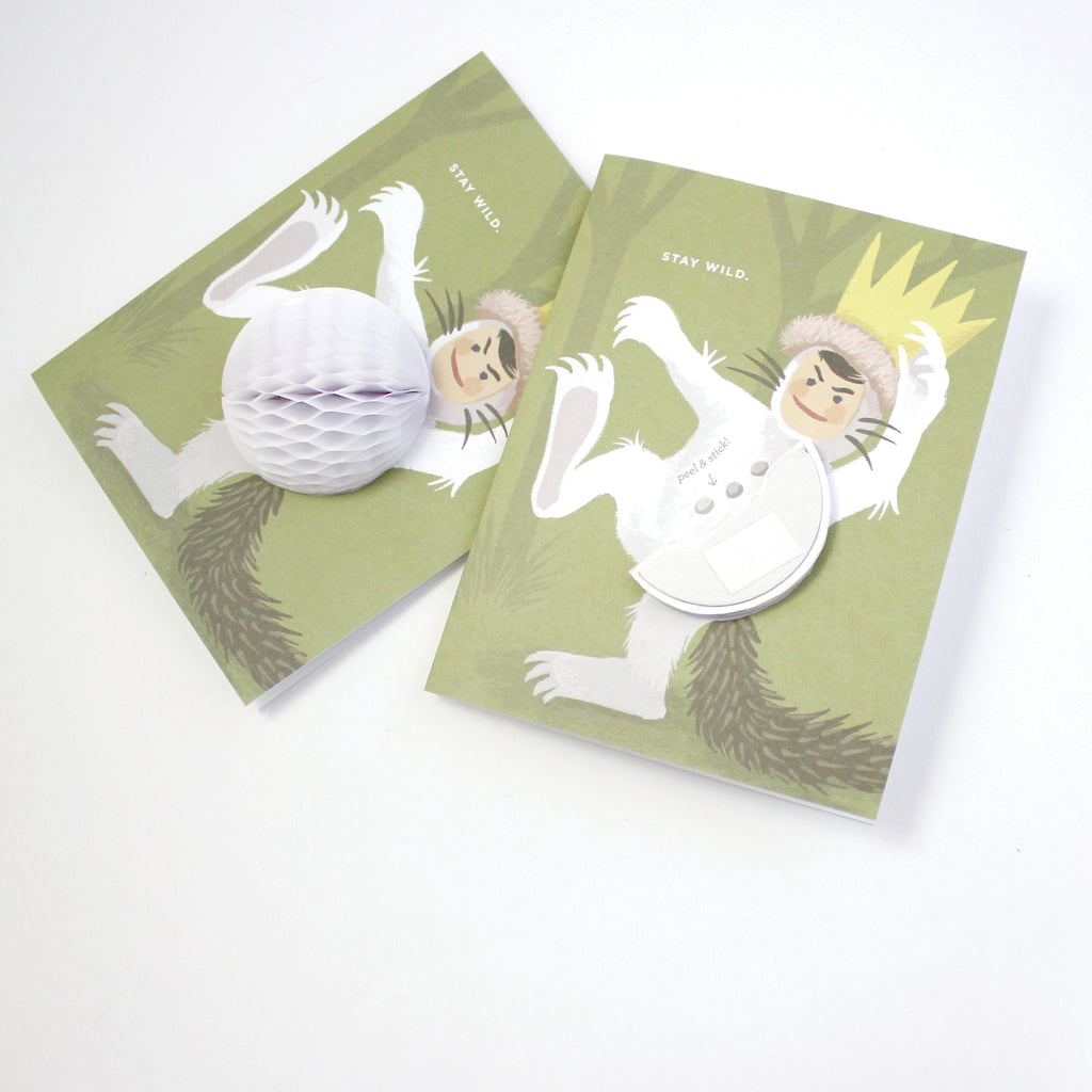 Pop-up Card - Stay Wild