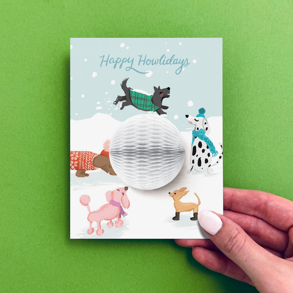 Pop-up Card - Happy Howlidays