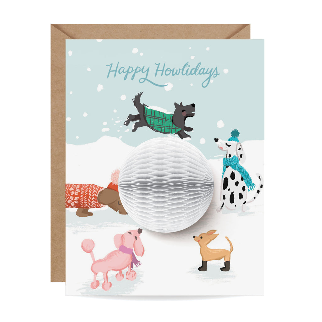 Pop-up Card - Happy Howlidays