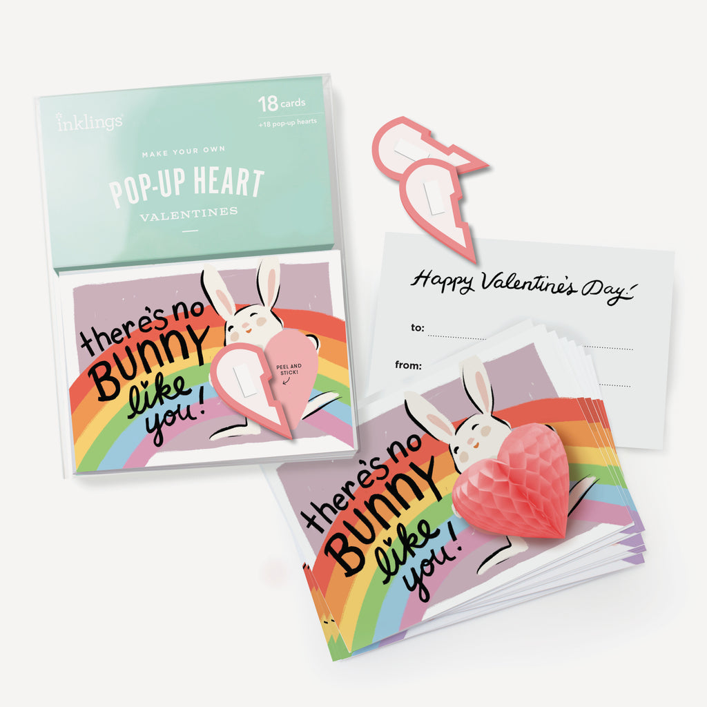 Pop-up Valentine Cards - Bunny