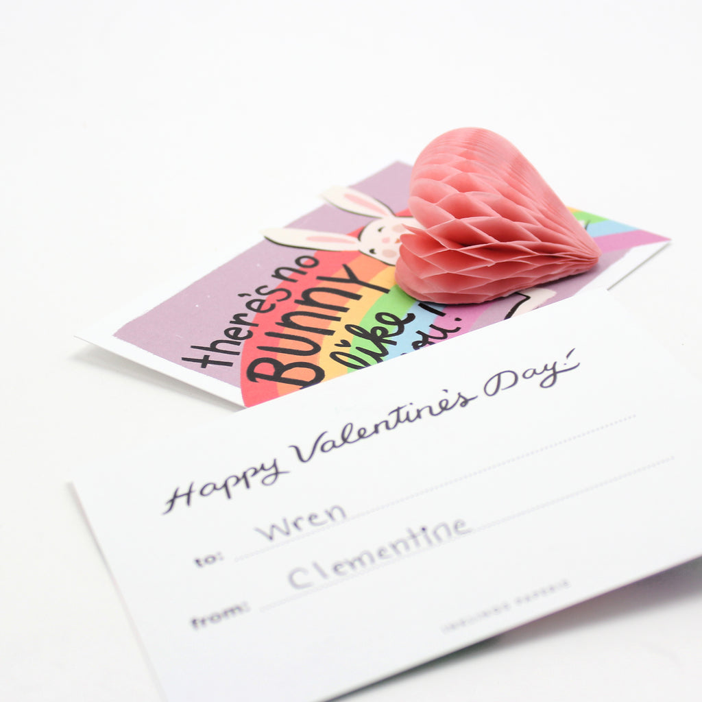 Pop-up Valentine Cards - Bunny