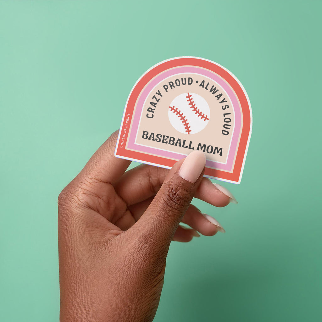 Vinyl Sticker - Baseball Mom Team Pack