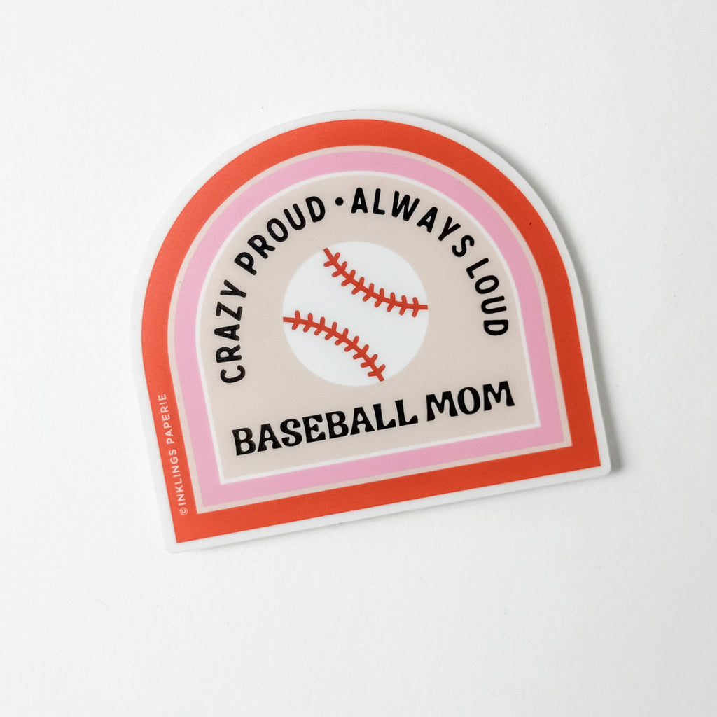 Vinyl Sticker - Baseball Mom Team Pack