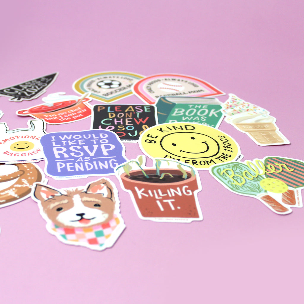 Vinyl Sticker - Baseball Mom Team Pack