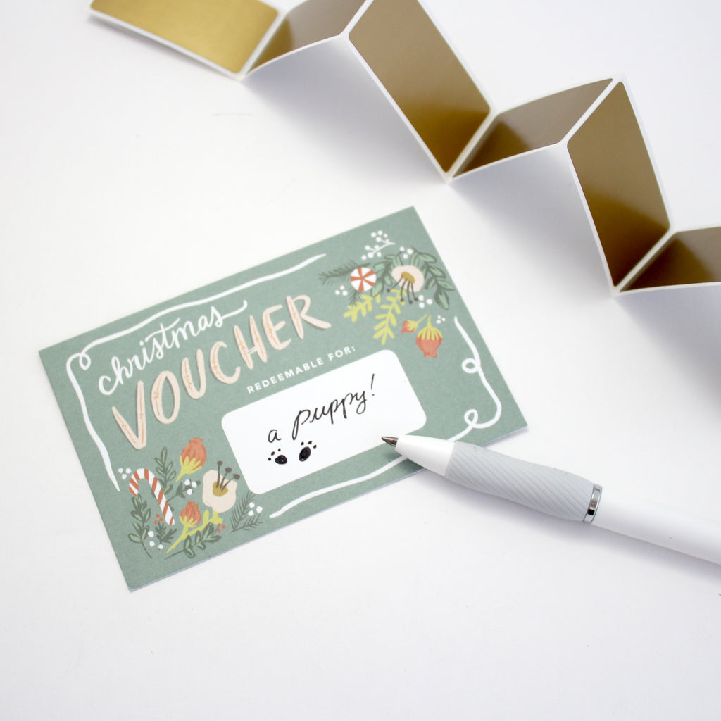 Scratch-off Vouchers - Christmas
