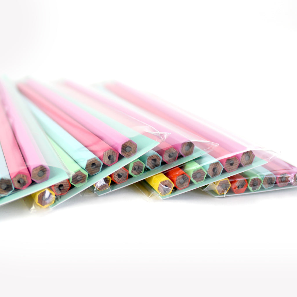 Full Length Pencils - Rainbow