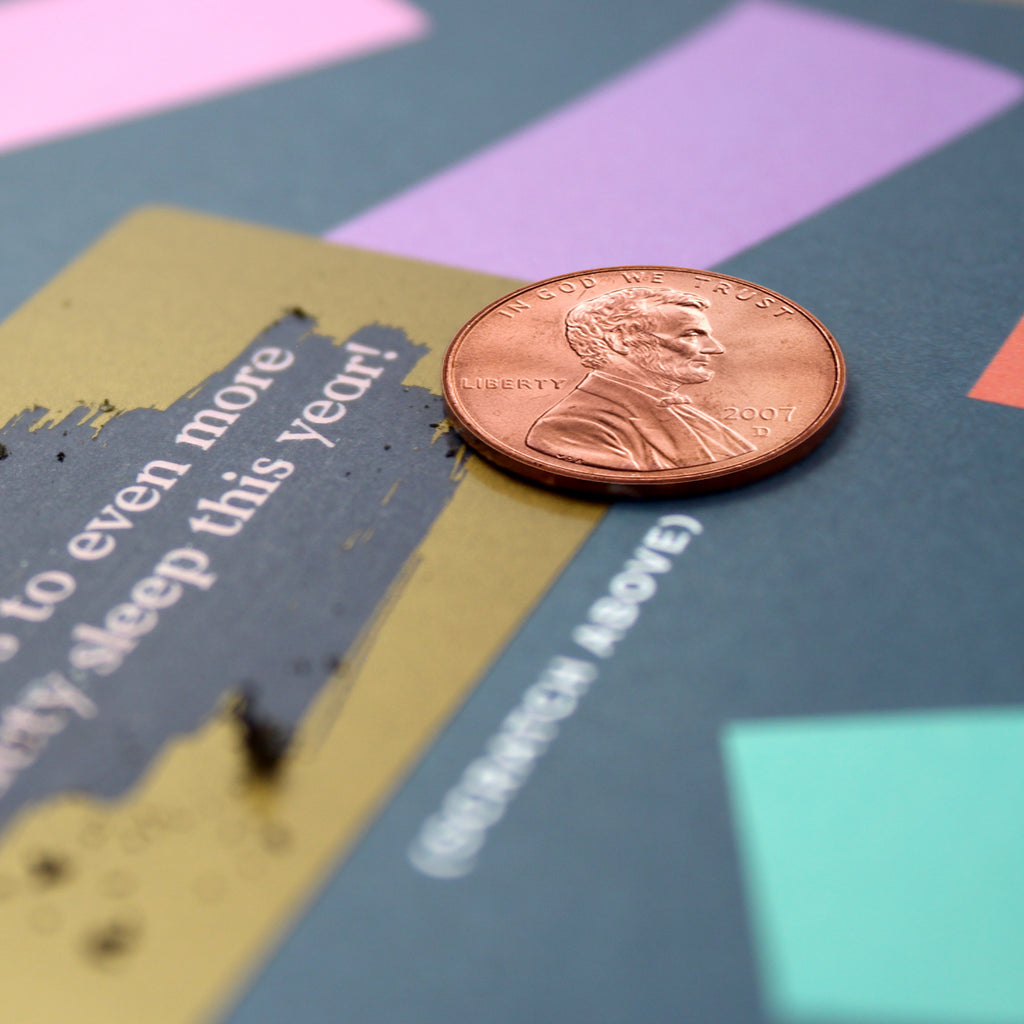 Scratch-off Card - Leave By Nine - Birthday