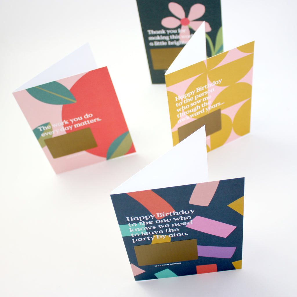 Scratch-off Card - The Work You Do
