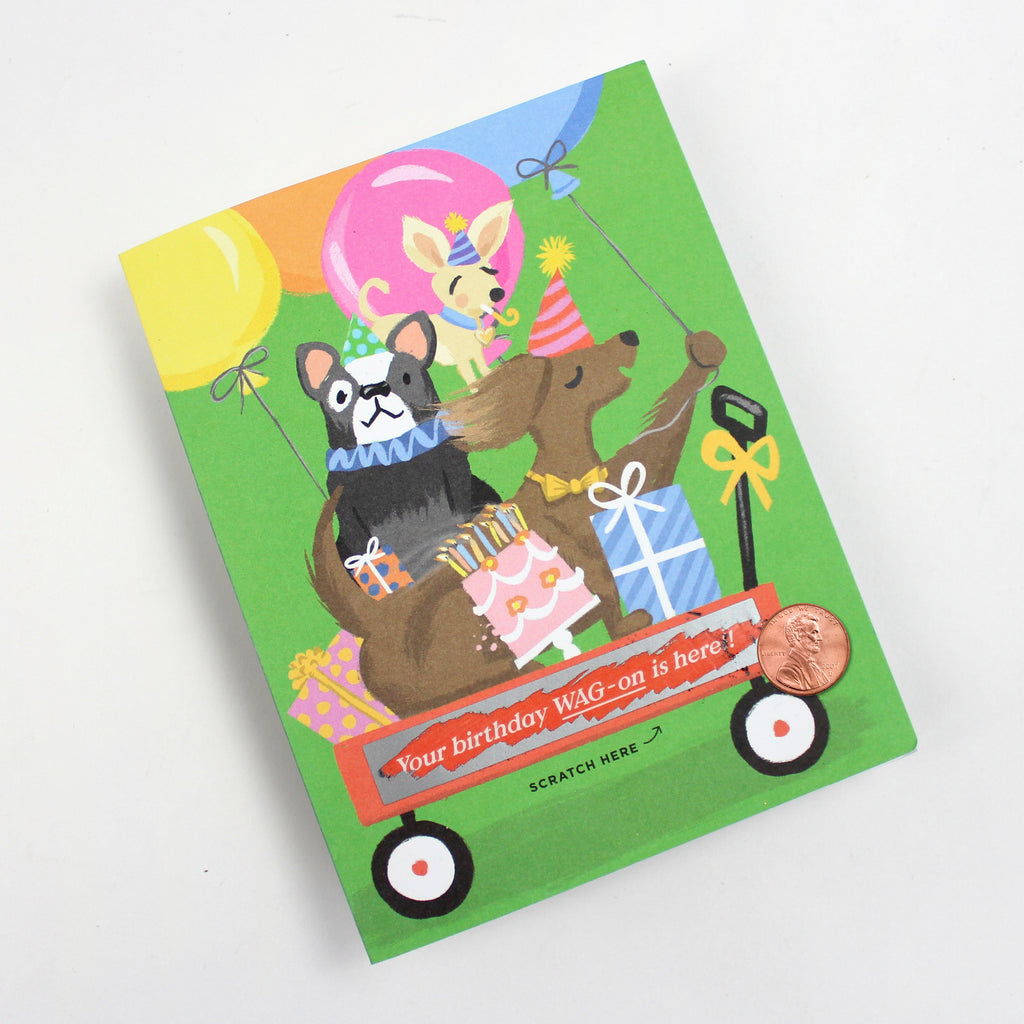 Scratch-off Card - Birthday Wagon