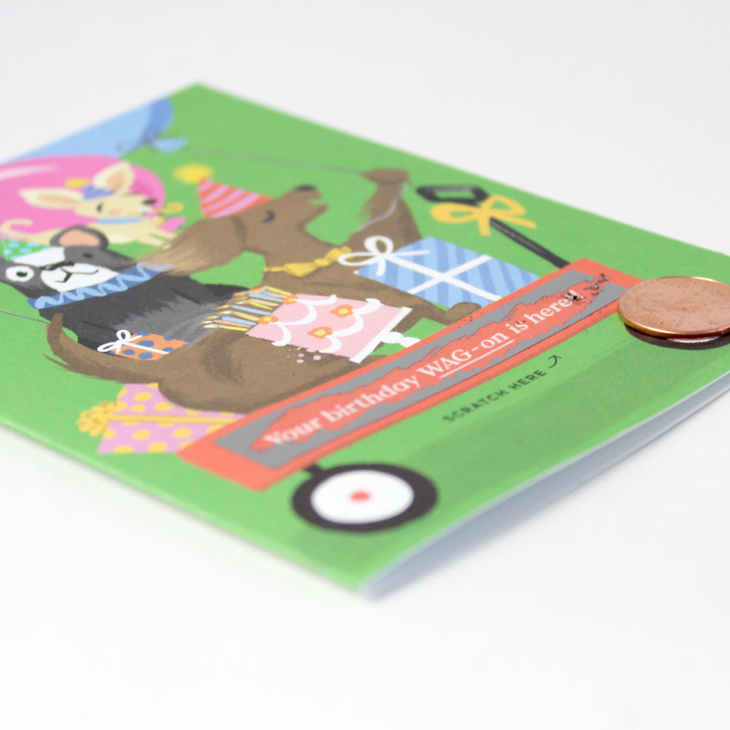 Scratch-off Card - Birthday Wagon