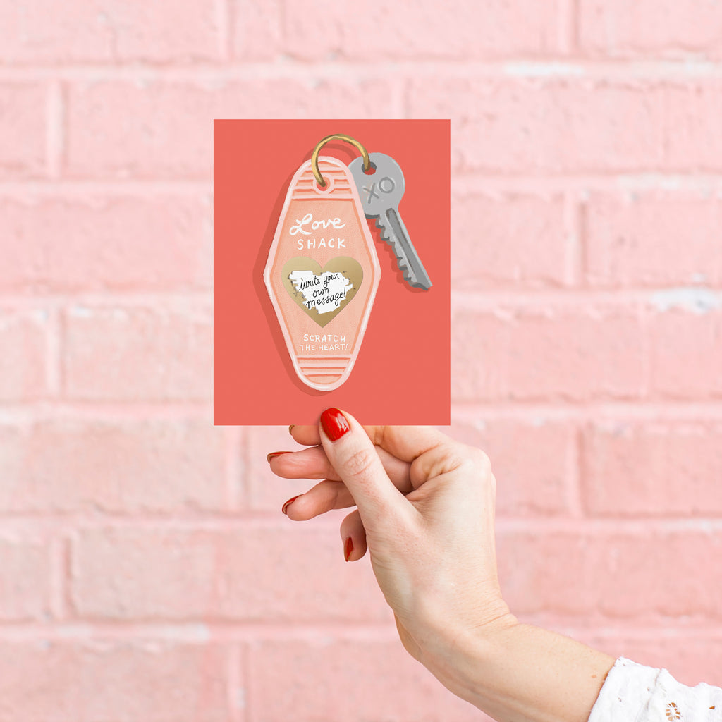 Scratch-off Card - Love Shack