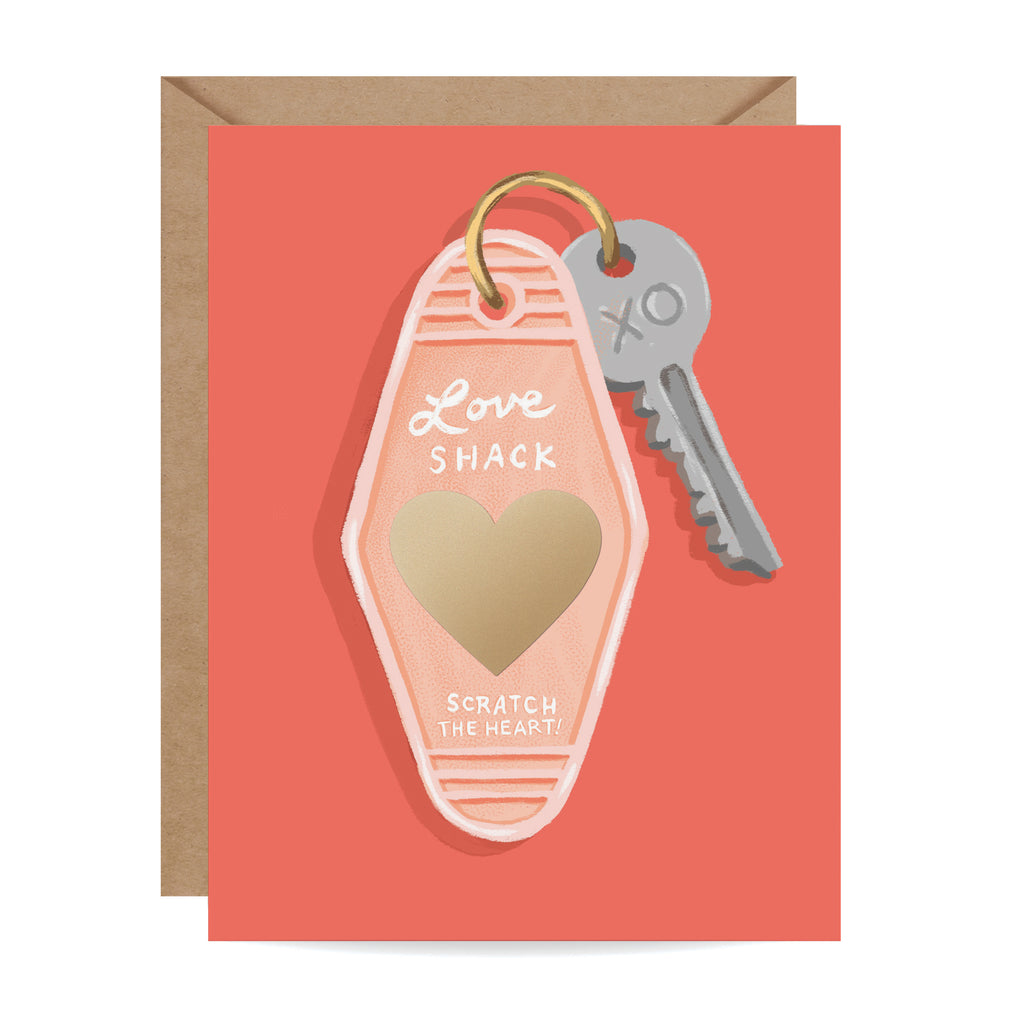 Scratch-off Card - Love Shack