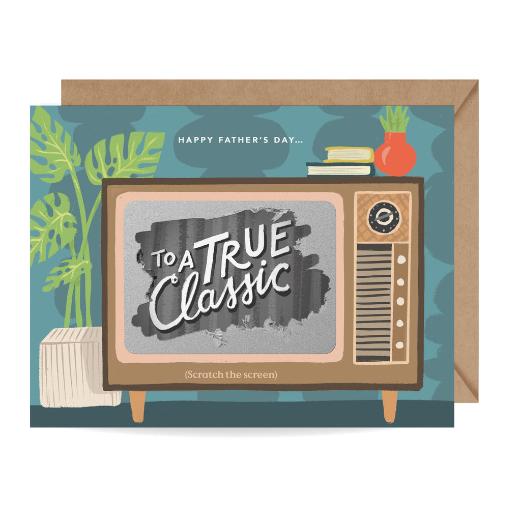 Scratch-off Card - True Classic TV Father's Day