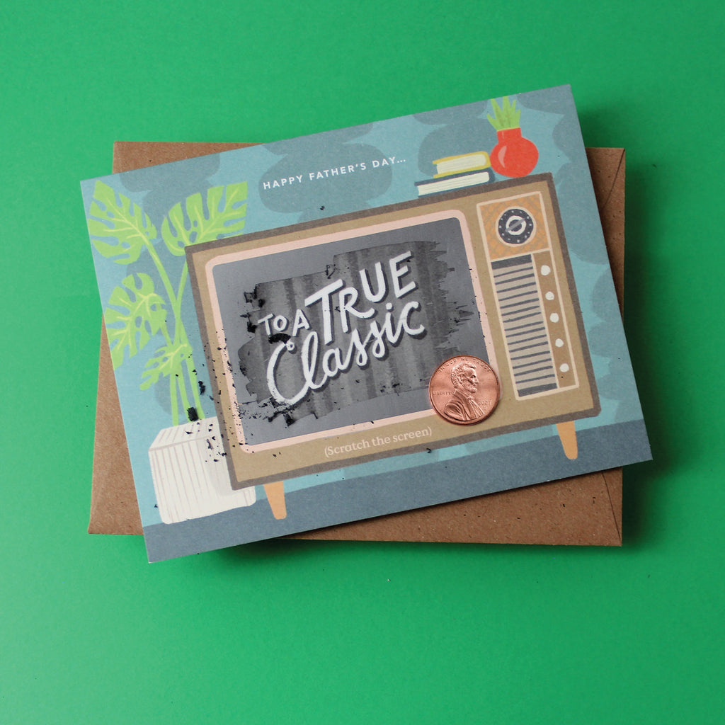 Scratch-off Card - True Classic TV Father's Day