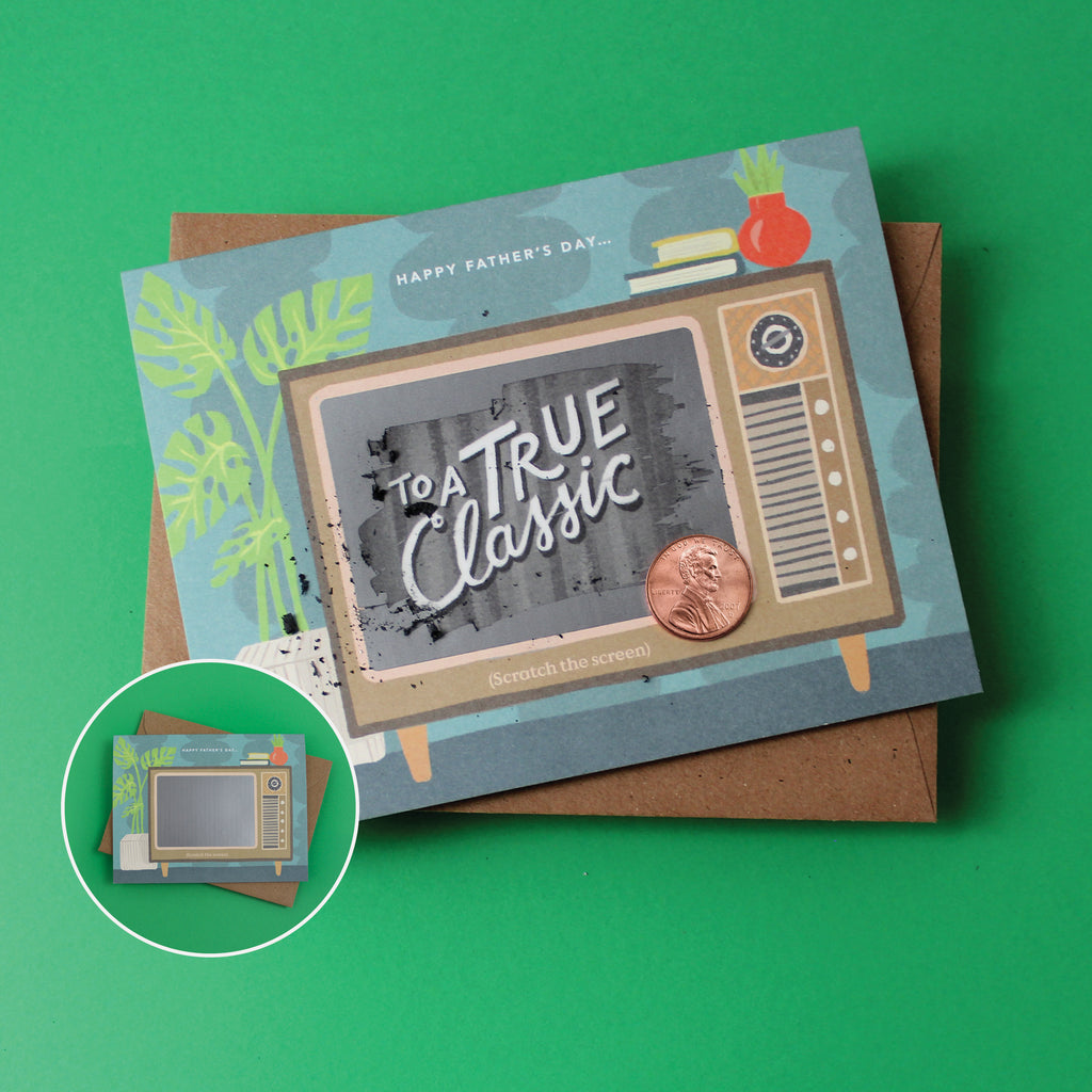 Scratch-off Card - True Classic TV Father's Day