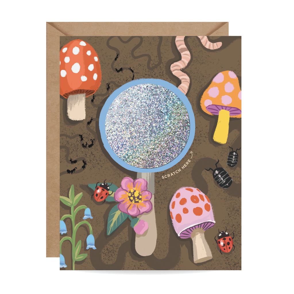 Scratch-off Card - Worm Wishes