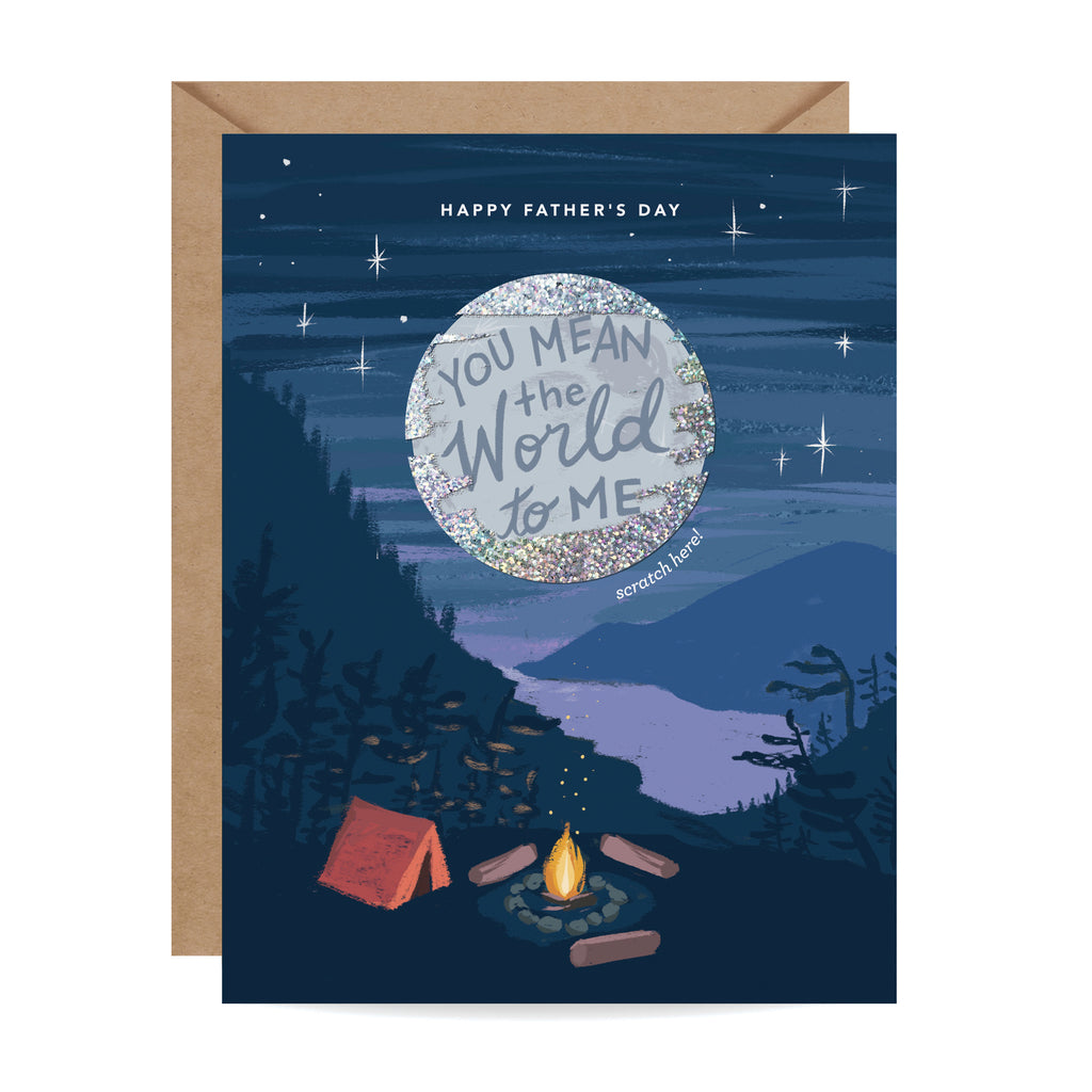 Scratch-off Card - Campfire Father's Day