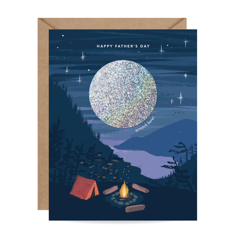 Scratch-off Card - Campfire Father's Day