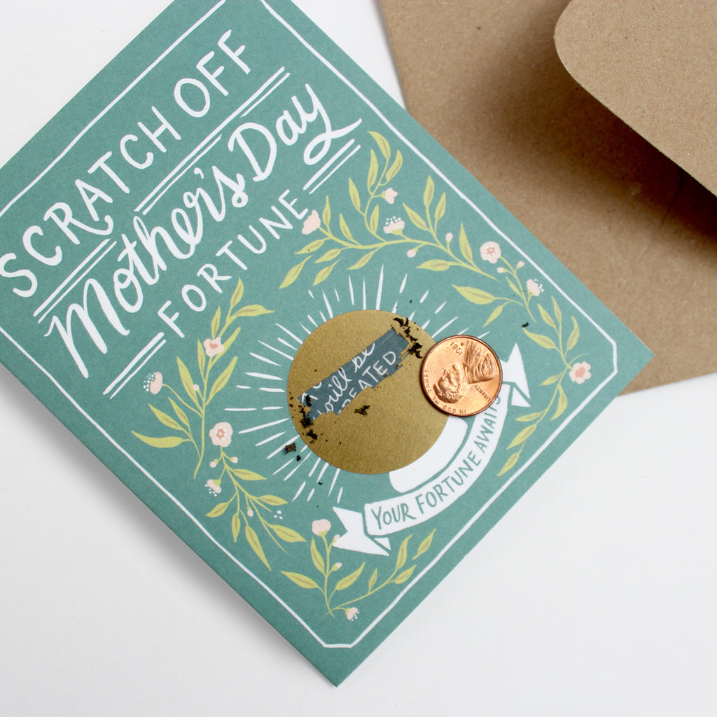 Scratch-off Fortune Card - Mother's Day