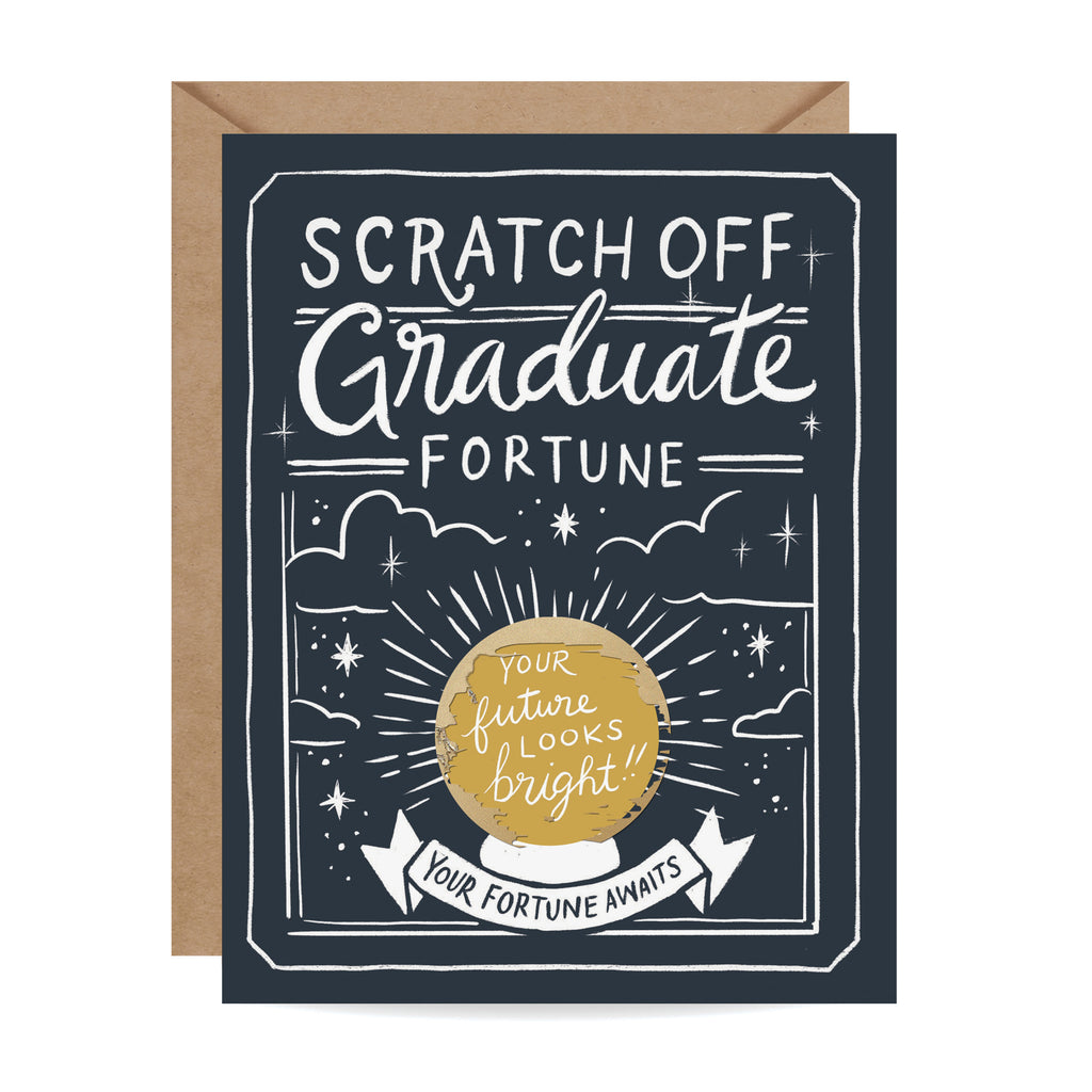 Scratch-off Fortune Card - Graduate