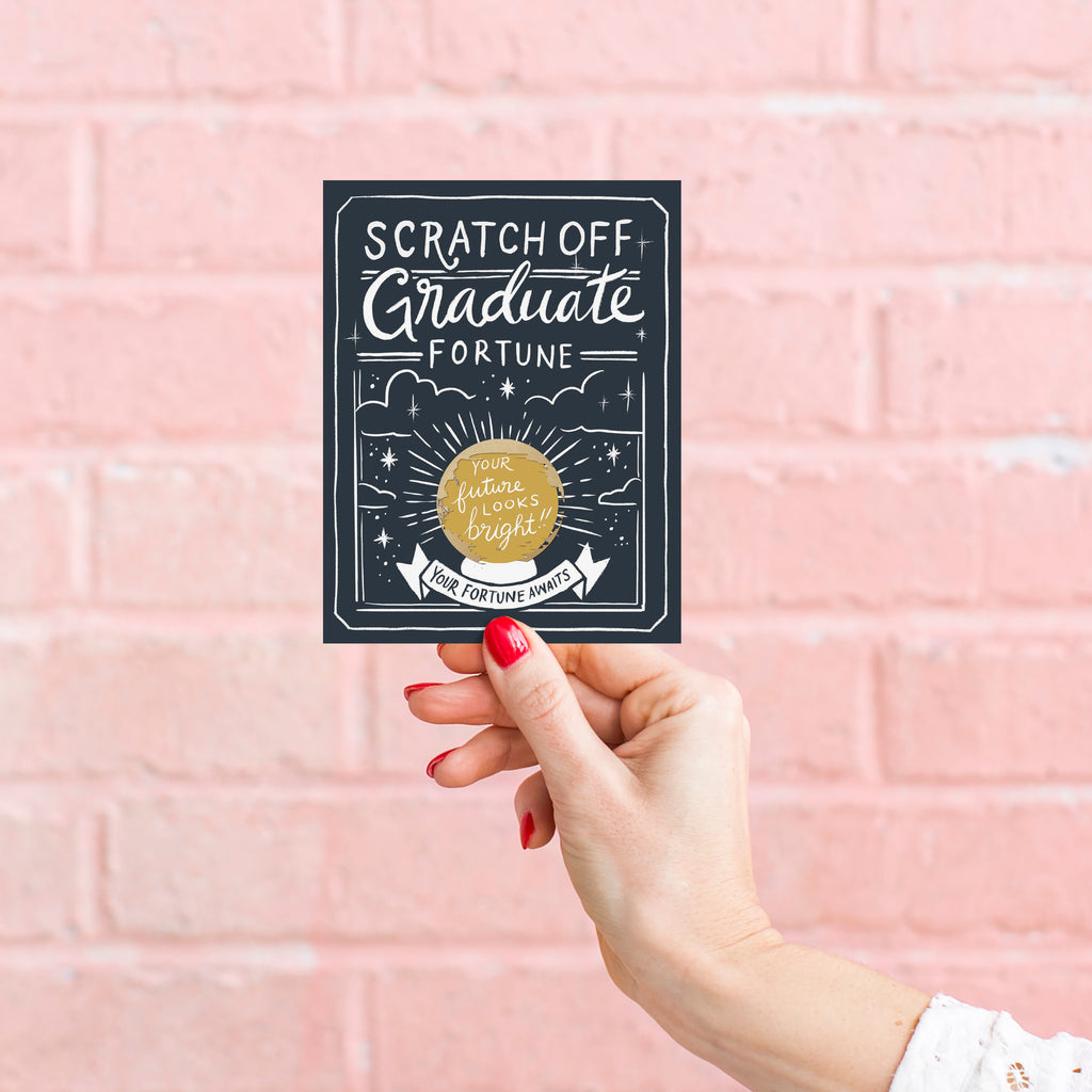 Scratch-off Fortune Card - Graduate