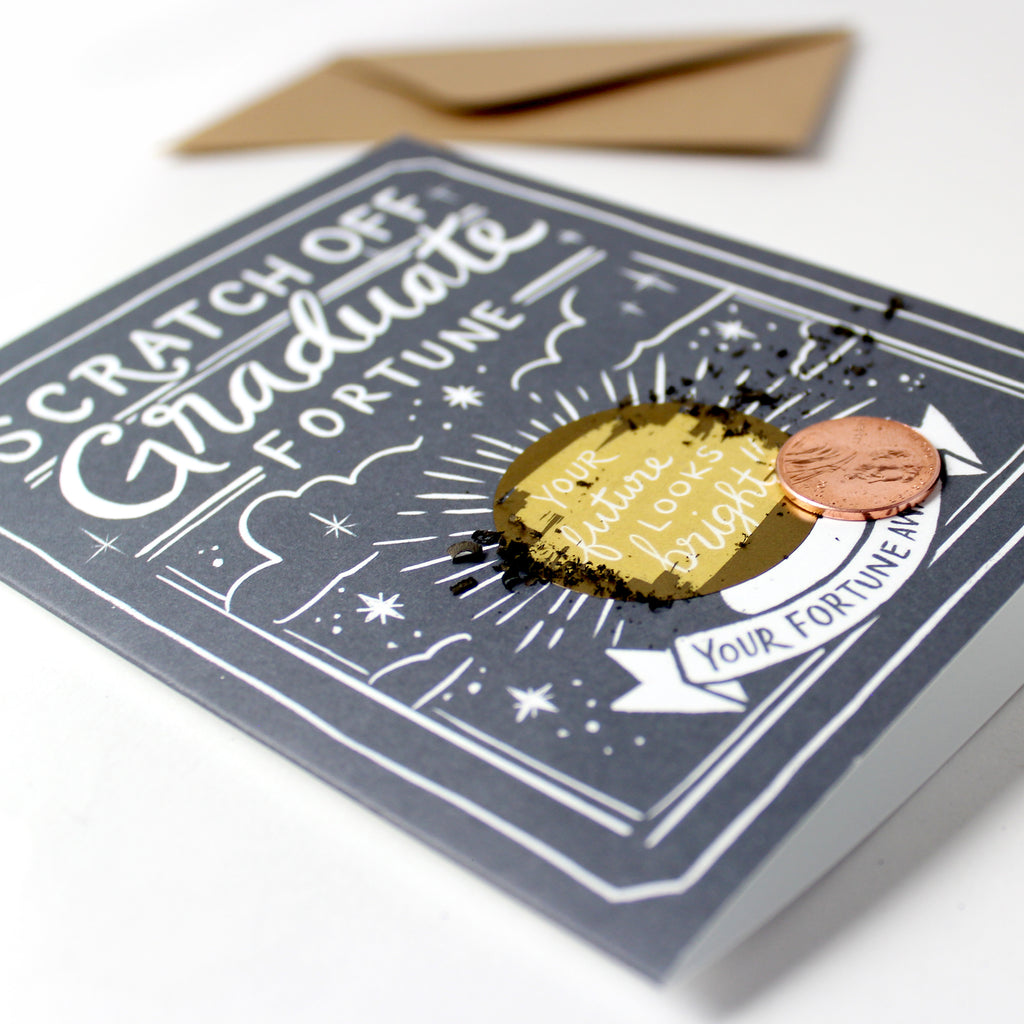 Scratch-off Fortune Card - Graduate