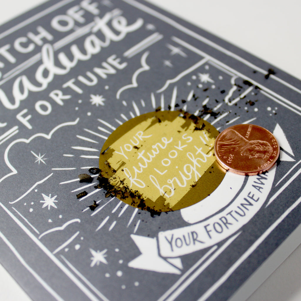 Scratch-off Fortune Card - Graduate