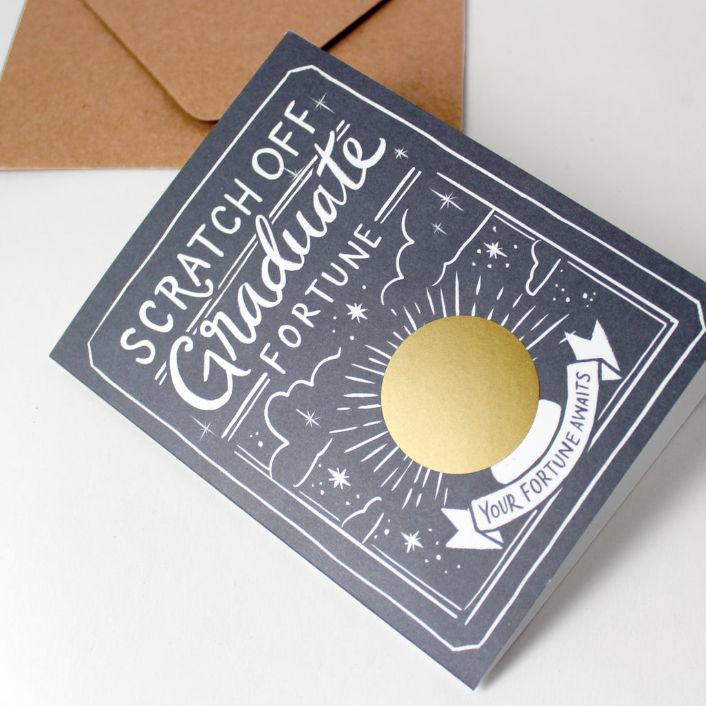 Scratch-off Fortune Card - Graduate