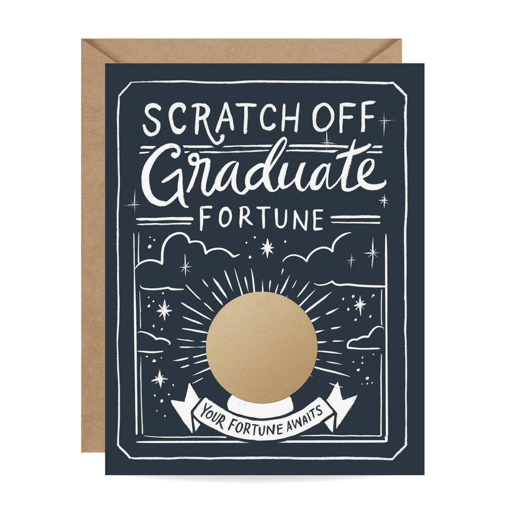 Scratch-off Fortune Card - Graduate
