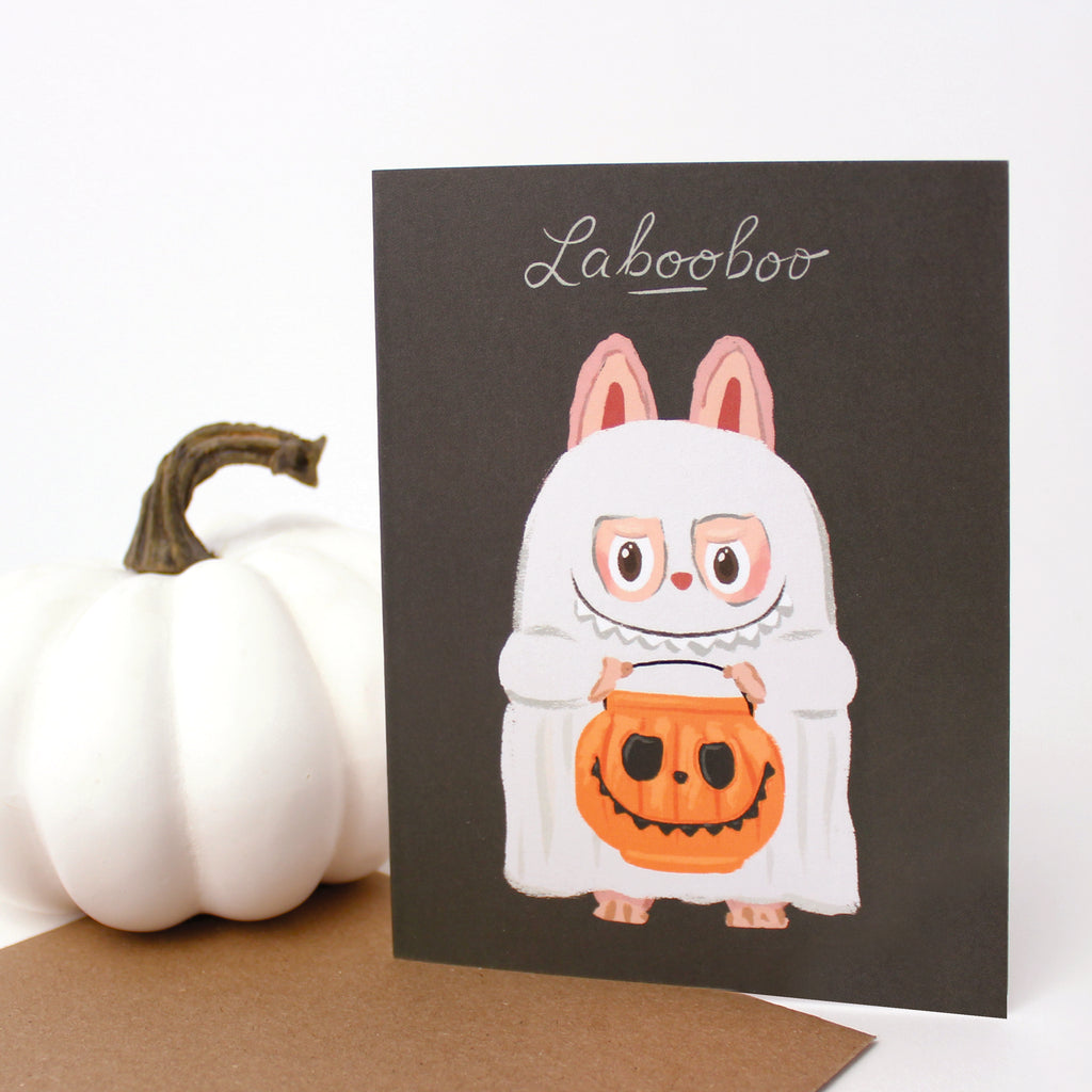 La-Boo-Boo Halloween Card