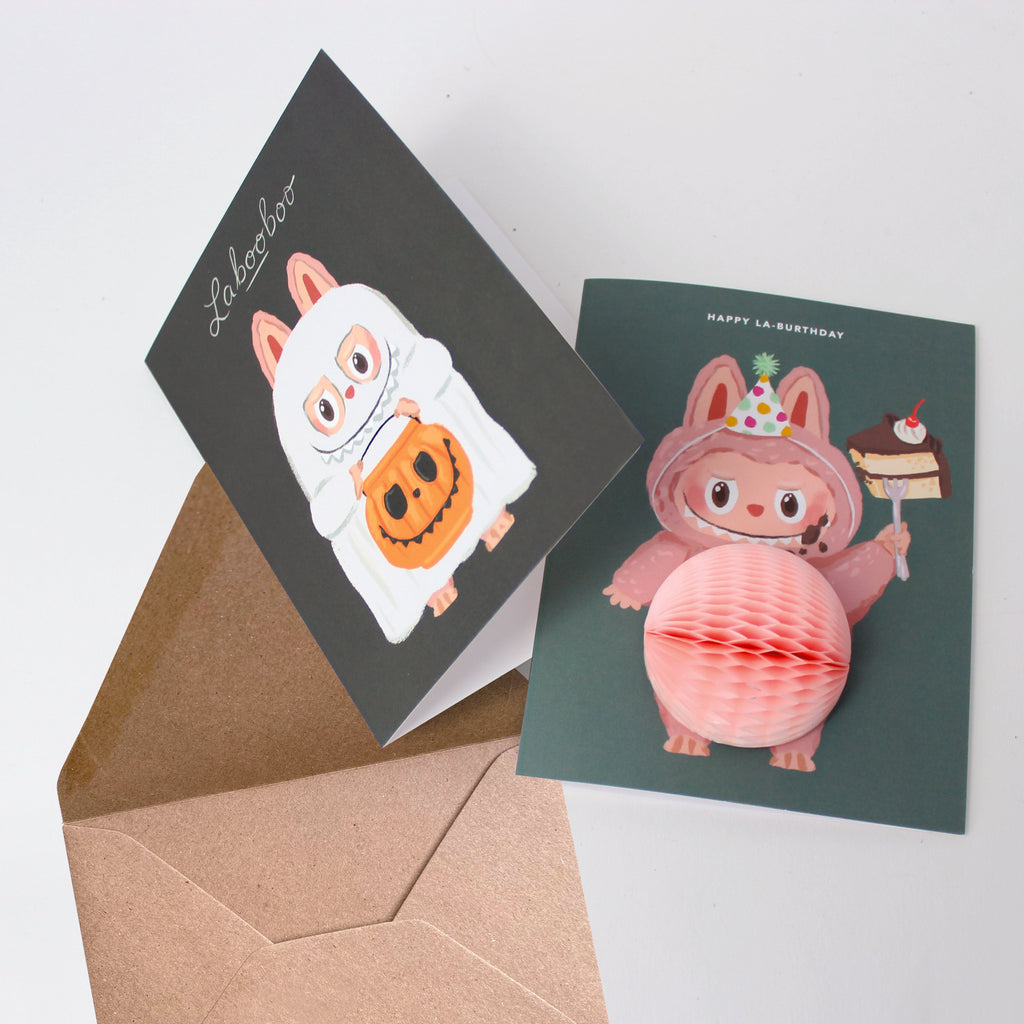 La-Boo-Boo Halloween Card