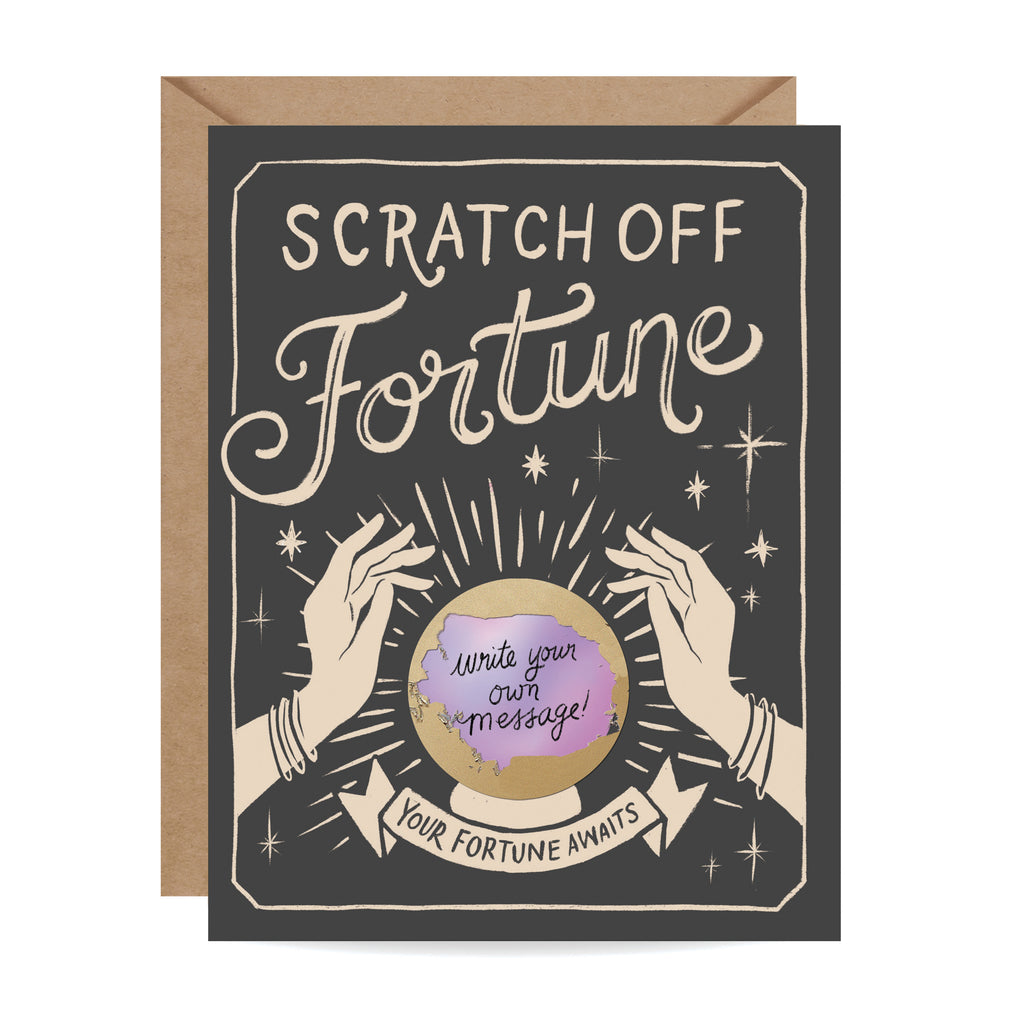 Scratch-off Fortune Card - Write In